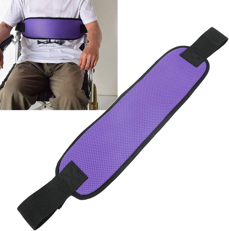 woobles Wheelchair Belt, Breathable Safety Fixed Belt Constrained Bands with Adjustable Straps Patients Cares Safety Harness Chair Waist Lap Strap for Elderly(1#) - Image 1